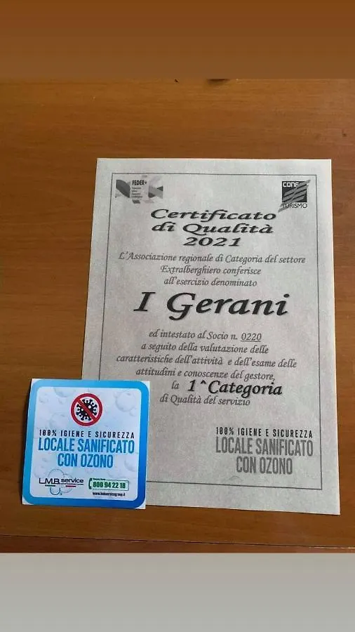 I Gerani contacts